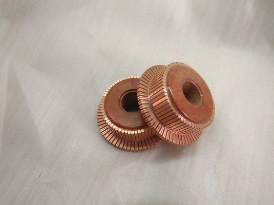 Electrolytic Copper Ray Material Starter Motor Commutator Length 30 Mm Silver Plating Suitable For Various Applications