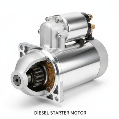 Polished And Tin-plated Engine Starter Motor Including Mica Insulation Material Engineered for Starting of Diesel Engines