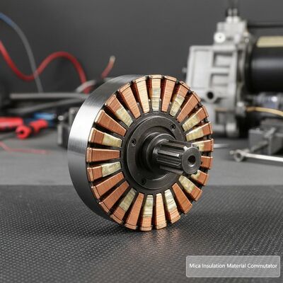 Mica Insulation Material Car Engine Starter Motor Starter Motor Commutator Robust Construction for Heavy Duty Automotive